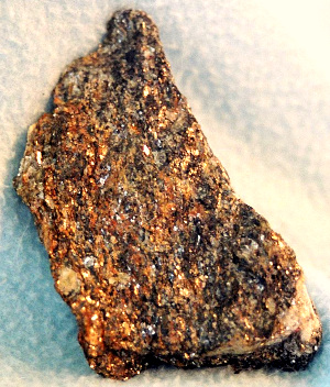 Schist from southeastern New York; image courtesy of 'DanielCD' and Wikimedia Commons