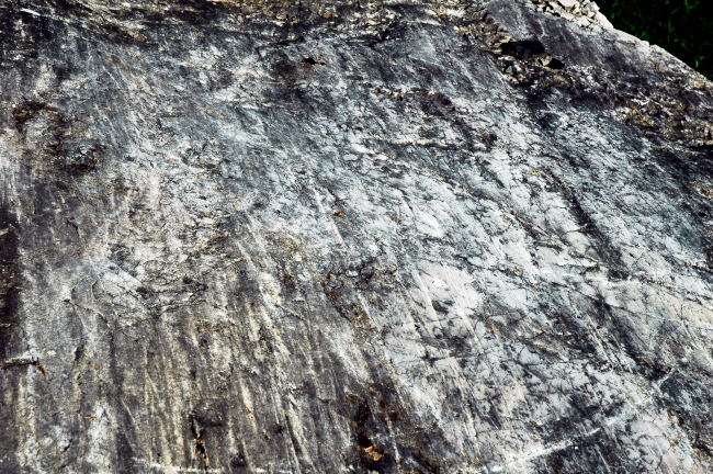 Glacial striations (glacial scratches) on Cambrian dolostone in Vermont, USA; image by James St. John
