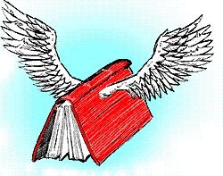 book with wings